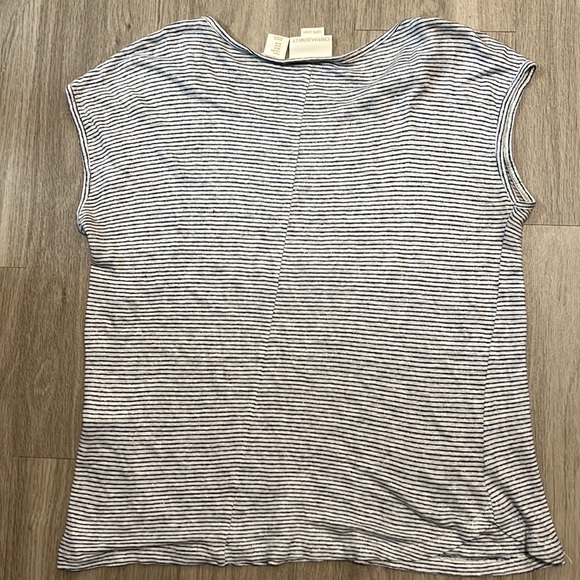 CYNTHIA ROWLEY LINEN TOP - Picture 3 of 3